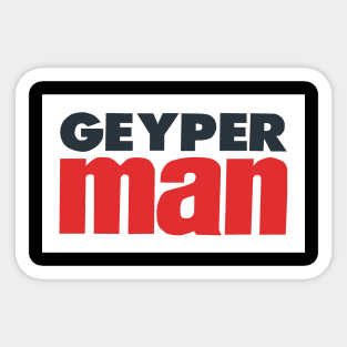 Geyperman | Geyper | Fanart | Fan art Sticker